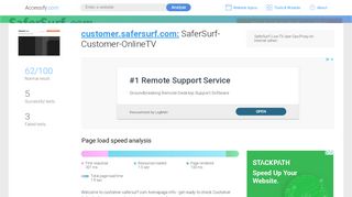 
                            7. Access customer.safersurf.com. SaferSurf-Customer …