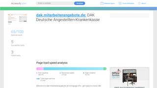 
                            4. Access dak.mitarbeiterangebote.de. DAK Deutsche ...