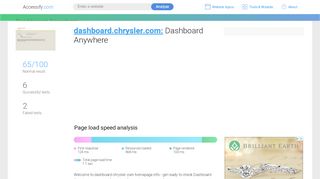 
                            9. Access dashboard.chrysler.com. Dashboard Anywhere