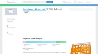 
                            6. Access dashboard.kidoz.net. KIDOZ Admin | Log in