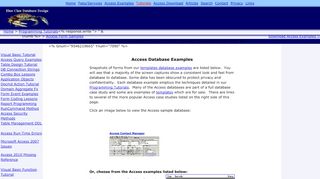 
                            4. Access Database Examples - Access Programmer …