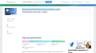 
                            8. Access demoyearbookavenue.jostens.com. …