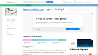 
                            5. Access dental.availity.com. Log In to Availity®