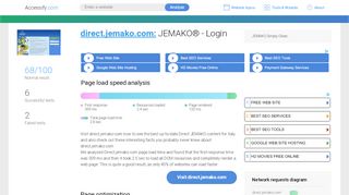 
                            6. Access direct.jemako.com. JEMAKO® - Login