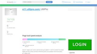 
                            5. Access e11.ultipro.com. UltiPro