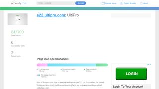 
                            5. Access e23.ultipro.com. UltiPro