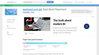 
                            4. Access eastwest.com.ph. East West Placement Center, Inc.