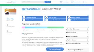 
                            6. Access easymarketcrs.it. Home | Easy Market | IT