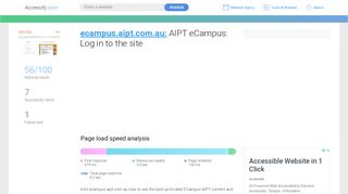 
                            2. Access ecampus.aipt.com.au. AIPT eCampus: Log in to the site