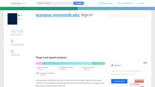 
                            7. Access ecampus.monmouth.edu. Sign In - accessify.com