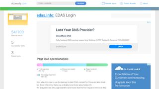 
                            10. Access edas.info. EDAS Login - accessify.com