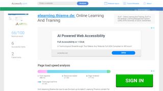 
                            7. Access elearning.thieme.de. Online Learning And Training