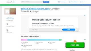 
                            8. Access emea3.mrtedtalentlink.com. Lumesse TalentLink - Login