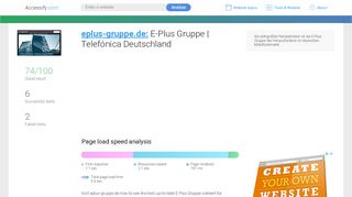 
                            4. Access eplus-gruppe.de. E-Plus Gruppe | Telefónica Deutschland