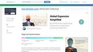 
                            10. Access erd.allstate.com. Netscaler Gateway