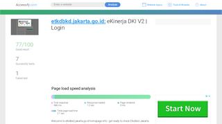 
                            1. Access etkdbkd.jakarta.go.id. eKinerja DKI V2 | …