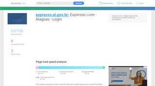 
                            6. Access expresso.al.gov.br. Expresso Livre - Alagoas - Login