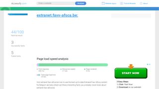 
                            1. Access extranet.favv-afsca.be. - accessify.com
