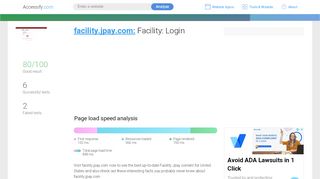 
                            3. Access facility.jpay.com. Facility: Login