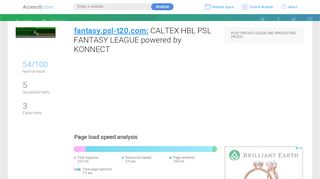 
                            7. Access fantasy.psl-t20.com. CALTEX HBL PSL FANTASY LEAGUE ...