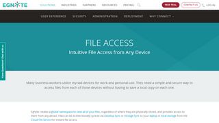 
                            3. Access Files from Anywhere on Any Device - egnyte.com