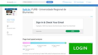 
                            5. Access furb.br. FURB - Universidade Regional de Blumenau