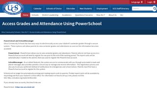 
                            10. Access Grades and Attendance Using PowerSchool - Utica ...