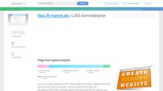 
                            1. Access ilias.fh-hamm.de. ILIAS-Anmeldeseite
