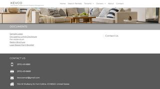 
                            6. Access Important Tenant Documents On Our Website - Kevco