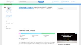 
                            5. Access intranet.amul.in. Amul Intranet [Login]