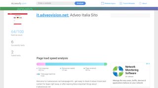 
                            4. Access it.adveovision.net. Adveo Italia Sito