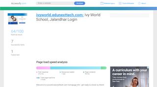 
                            5. Access ivyworld.edunexttech.com. Ivy World School ...