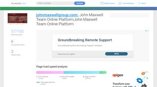 
                            6. Access johnmaxwellgroup.com. John Maxwell …