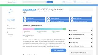 
                            6. Access lms.vawi.de. LMS VAWI: Log in to the site