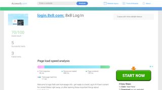 
                            3. Access login.8x8.com. 8x8 Log In
