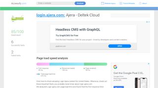 
                            6. Access login.ajera.com. Ajera - Deltek Cloud