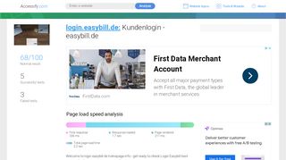 
                            3. Access login.easybill.de. Kundenlogin - easybill.de