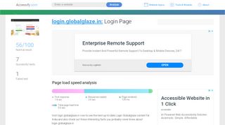 
                            7. Access login.globalglaze.in. Login Page - accessify.com