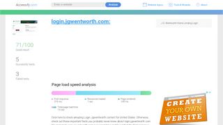 
                            7. Access login.jgwentworth.com.