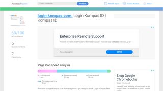 
                            8. Access login.kompas.com. Login Kompas ID | Kompas ID