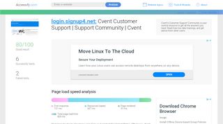 
                            5. Access login.signup4.net. Cvent Customer Support | Support ...