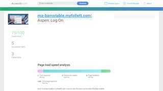 
                            5. Access ma-barnstable.myfollett.com. Aspen: Log On