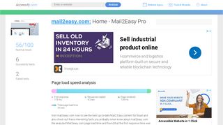 
                            9. Access mail2easy.com. Home - Mail2Easy Pro