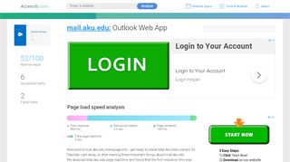 
                            7. Access mail.aku.edu. Outlook Web App - …