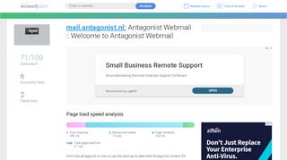 
                            3. Access mail.antagonist.nl. Antagonist Webmail :: Welcome ...