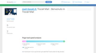 
                            5. Access mail.tiscali.it. Tiscali Mail :: Benvenuto in ...