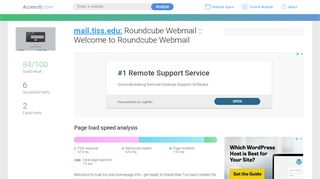 
                            7. Access mail.tiss.edu. Roundcube Webmail :: Welcome to ...