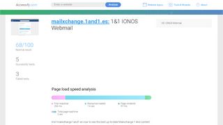 
                            7. Access mailxchange.1and1.es. 1&1 IONOS Webmail