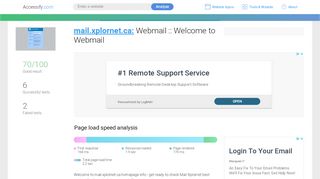 
                            2. Access mail.xplornet.ca. Webmail :: Welcome to Webmail