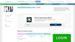 
                            11. Access marykayintouch.com. Login